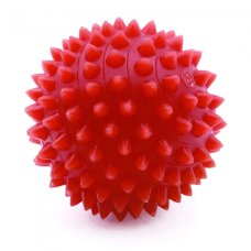М“ячик для масажу тригерних точок і тренування Антистрес D8 Червоний 7 см ПВХ м“ячик із шипами для масажу