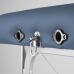 Алюмінєвий масажний стіл Vesta 3-х секційний