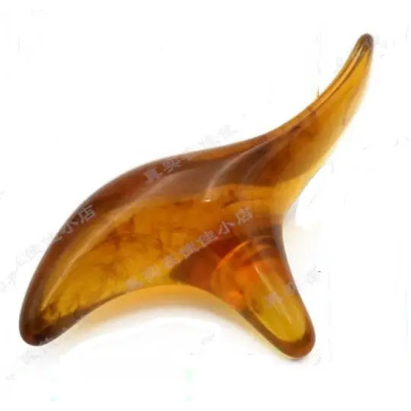 Скребок для масажу Гуаша з природних смол Потрійний бджолиний віск Масажер для точкового масажу