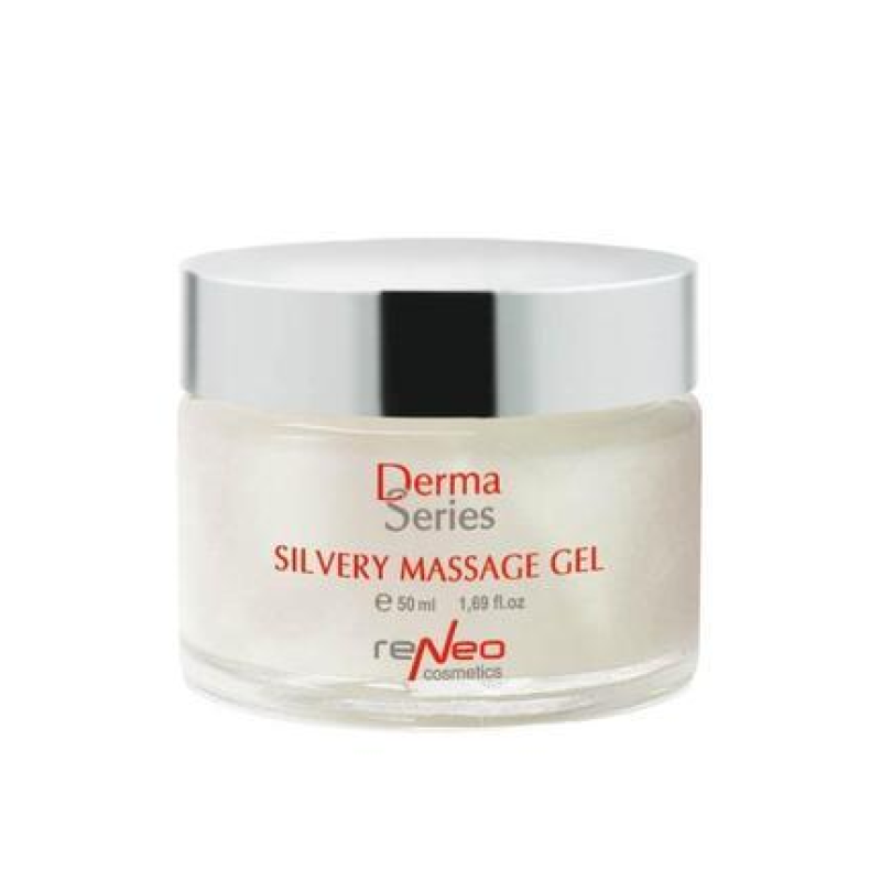 Масажний гель для обличчя Derma Series Silvery Massage Gel 50 мл Професійний масажний гель