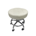 Стілець майстра низький CQ-836L Бежевий Табурет для майстра педикюру Педикюрні стільці