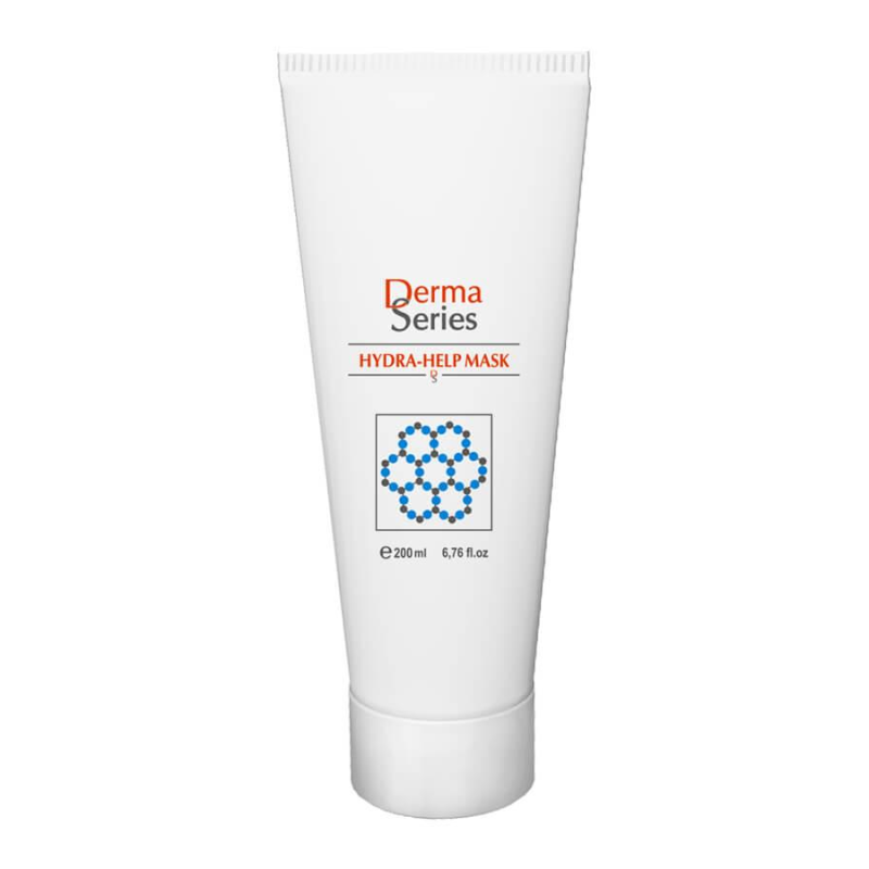 Маска для обличчя Derma Series Hydra-Help mask 200 мл Кремова маска для обличчя з інноваційною формулою Маска для обличчя Derma Series Hydra-Help mask 200 мл Кремова маска для обличчя з інноваційною формулою