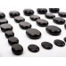 Набір базальтовий масажних каменів Habys 36 шт + підігрівач 6л Масажні камені з підігрівачем