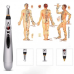Акупунктурний масажер у формі ручки Massager Pen DF-618 3 насадки Масажер для тіла та обличчя