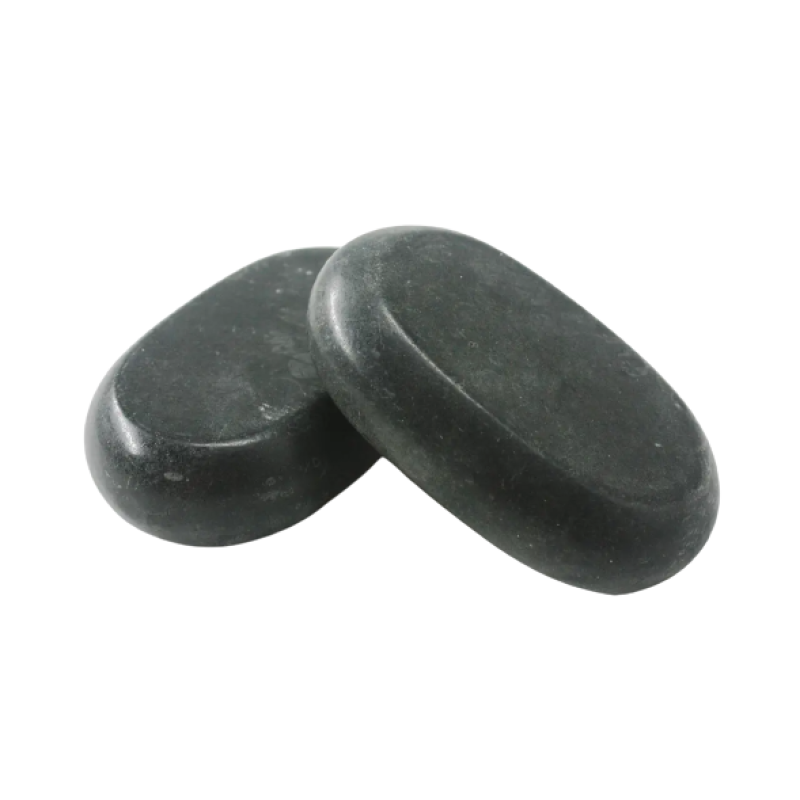 Масажний камінь SPA базальт 11*7*3 см Камінь масажний Базальтовий масажний камінь Стоунтерапія