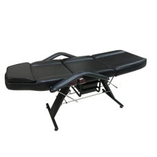 Кушетка косметологічна стаціонарна СН-202 чорна та бежева