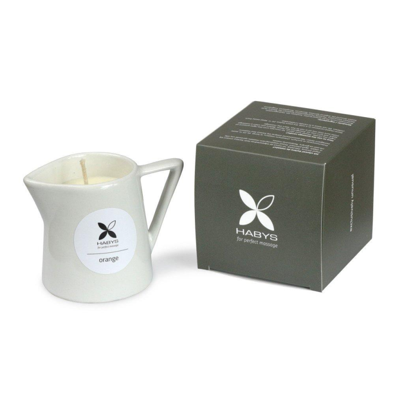 Масажна свічка для тіла - Сонячний апельсин 100 мл