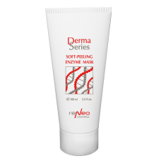 Ензимна крем-маска Derma Series 100 ml Пілінг для обличчя Професійна косметика М“який пілінг для обличчя