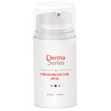 Крем-протектор Derma Series SPF30 50мл Крем сонцезахисний для обличчя Професійний сонцезахисний крем