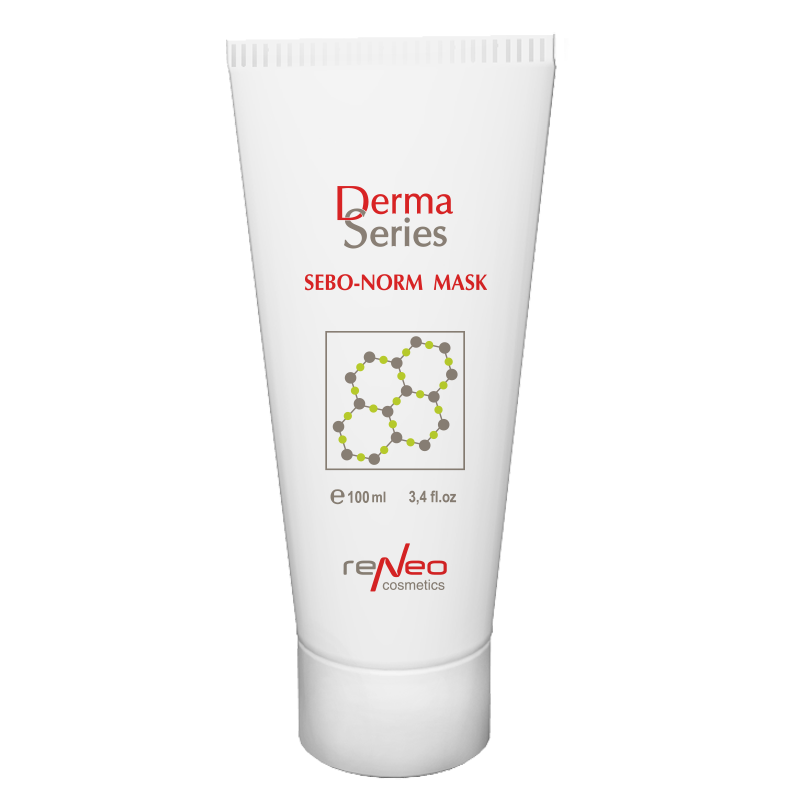 Маска для обличчя себорегулююча Derma Series 100 мл Маска із заспокійливим ефектом Маска для жирної шкіри