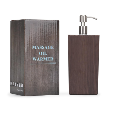 Нагрівач для масажної олії з алюмінєвим дозатором 300 мл.