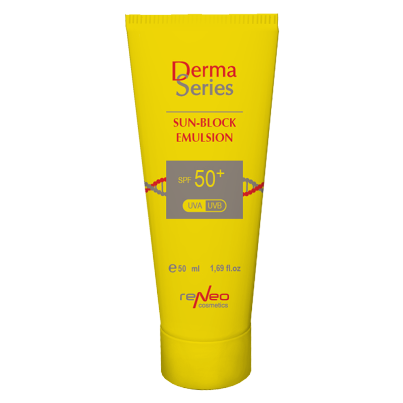 Сонцезахисна емульсія для обличчя Derma Serie Sun-Block Emulsion SPF50 50мл Сонцезахисна емульсія