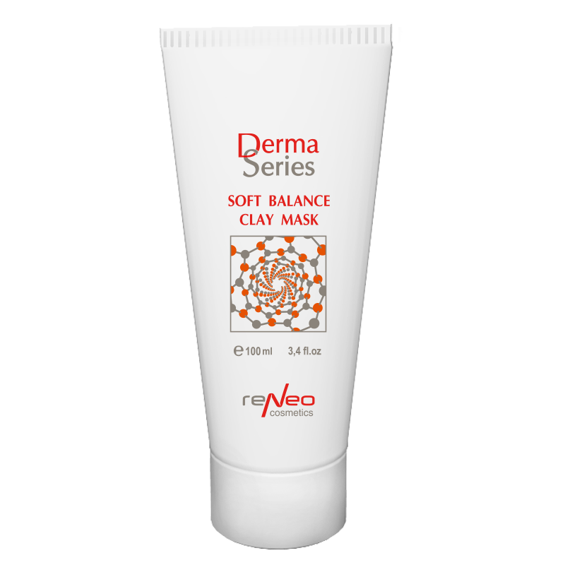 Поживна маска для обличчя Derma Series Soft balance clay mask 100 мл Маска з освітлювальним ефектом