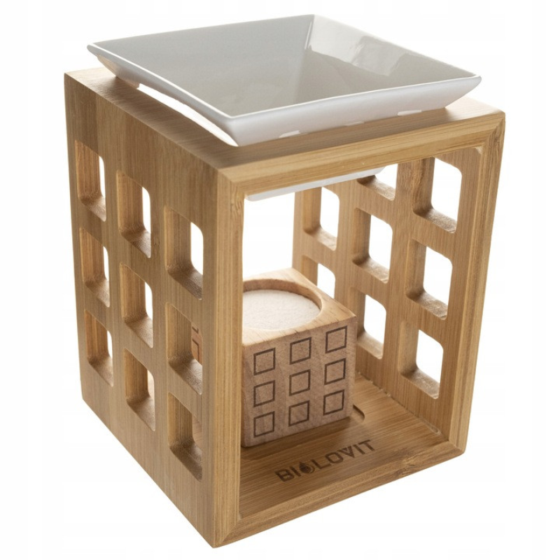 Аромалампа (бамбук, кераміка)