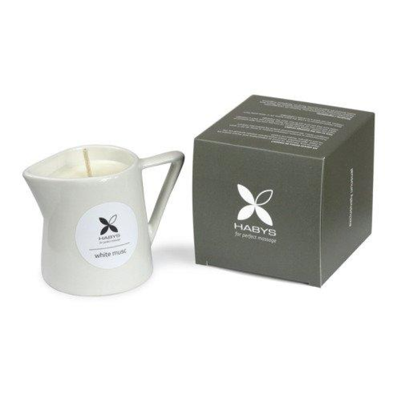 Масажна свічка для тіла - White Musc 100 мл