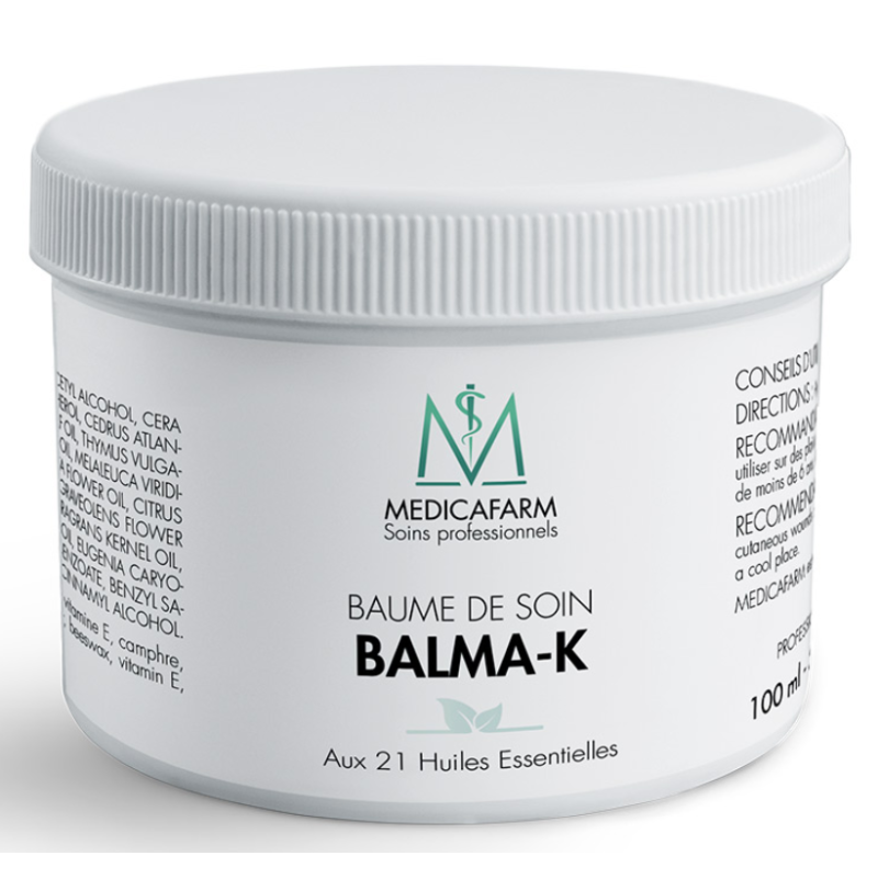 Масажний бальзам із 21 ефірною олією Medicafarm Balma-K 100 мл Масажний бальзам із терапевтичним ефектом