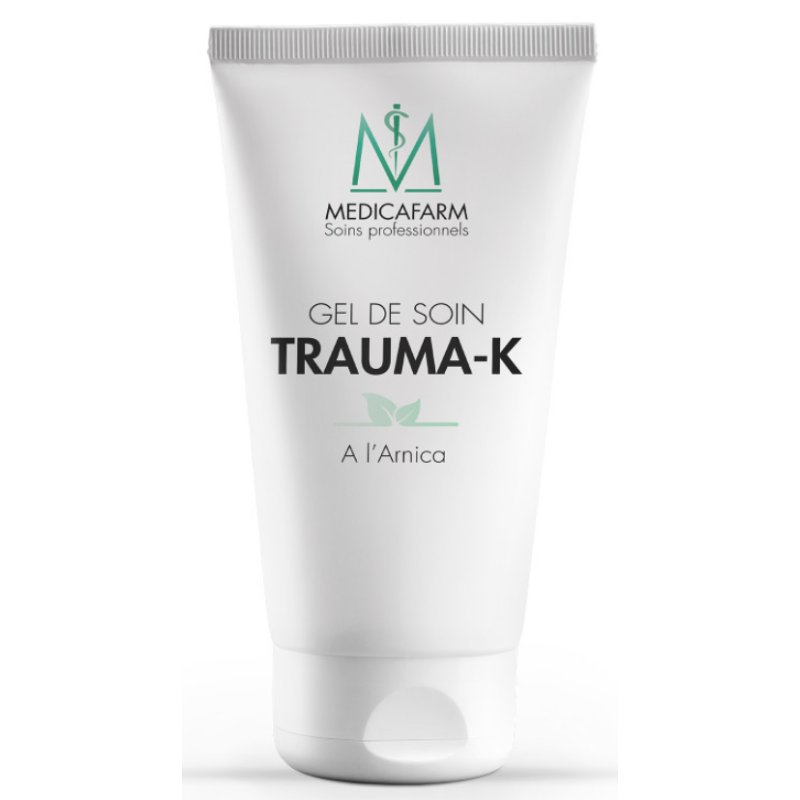 Гель для тіла з арнікою Medicafarm Gel de Soin Trauma-K à l“Arnica 125 мл Гель проти набряків і гематом