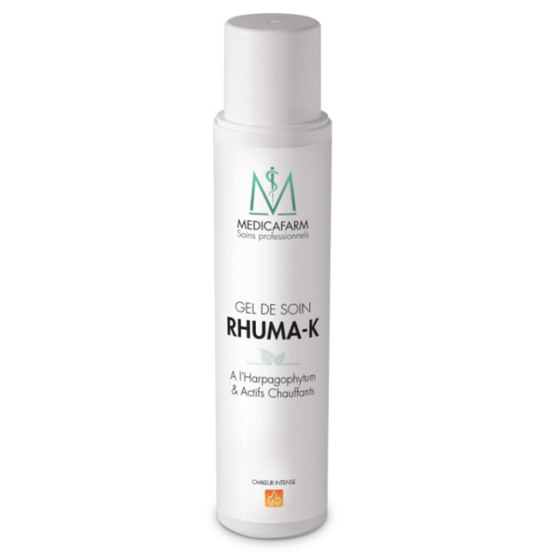 Гель масажний Medicafarm Rhuma-K 250 мл Гарпагофітум і розігрів Розігрівальний масажний гель