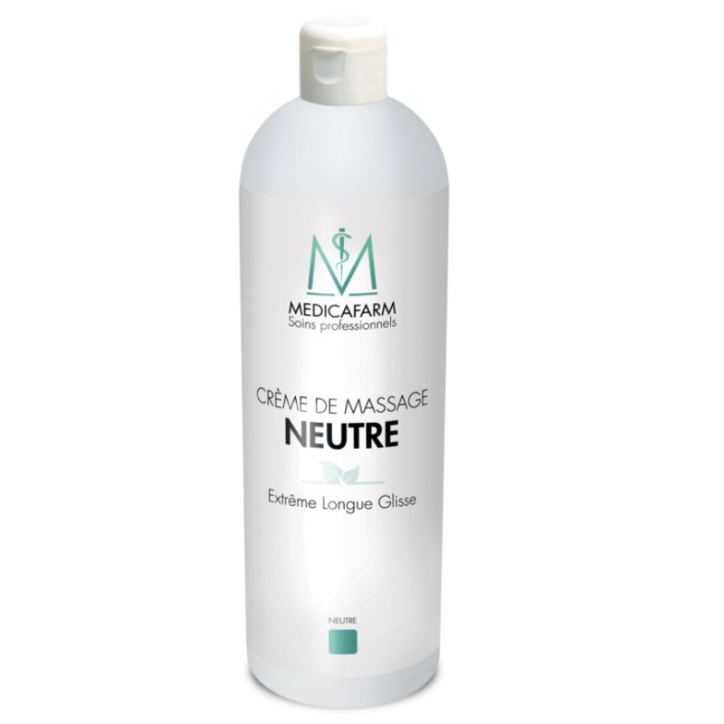 Масажний крем тривалого ковзання Medicafarm 1л Преміум крем для масажу Масажний крем