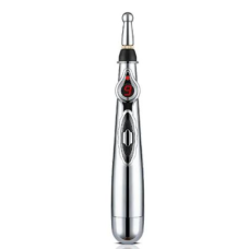 Ручка акупунктурна Massage pen W-618 + насадки Акупунктурна ручка з насадками Масажер у формі ручки