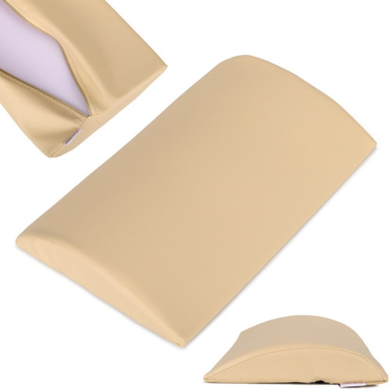 Поперековий масажний полувалик - 40х25х5 (оббивка Comfy Base)