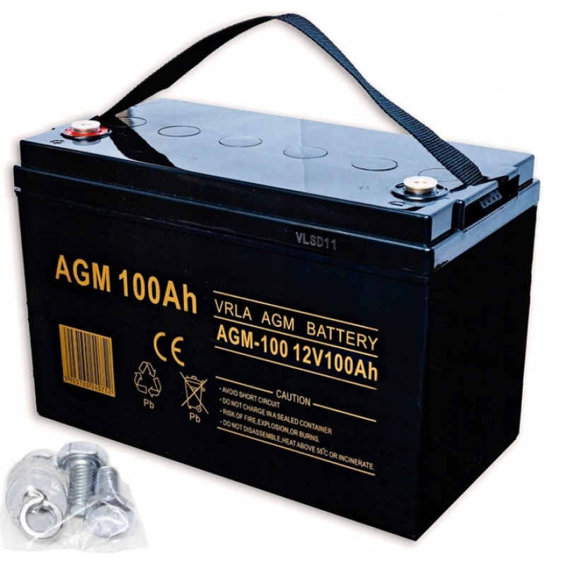 Акумулятор VRLA AGM 100Ah Volt Polska