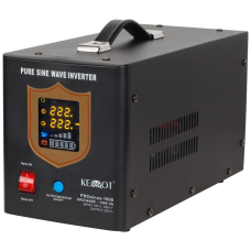 Комплект резервного живлення KEMOT PROsinus-1000 12 В 1000/700 Вт + акумулятор TECHTRU AGM-12-100-AC 12 В 100 Аh