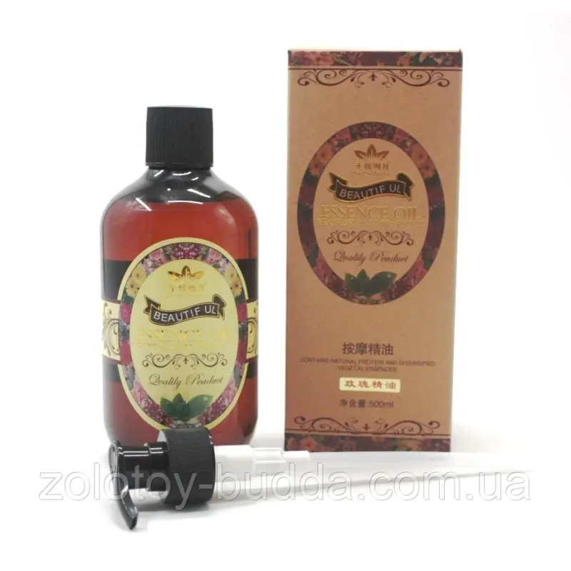 Масажна олія троянди 0,5 л