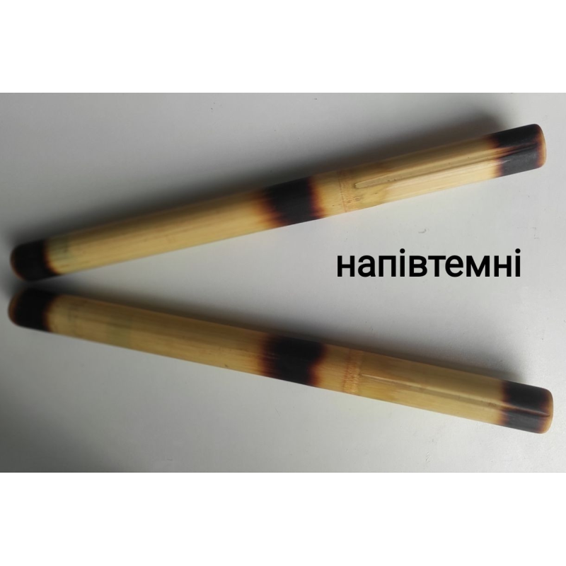 Оригінальні бамбукова палиця  для масажу (35см.) з наповненням .Діаметр від  4см !!!.