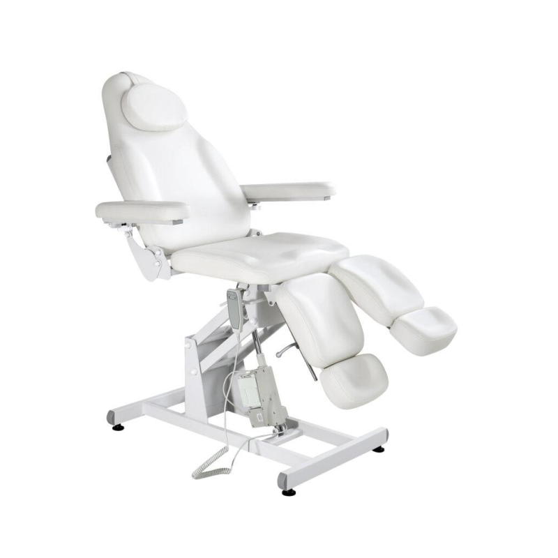 Кушетка педикюрная електрична 8253 Білий Електричне педикюрное крісло Професійна кушетка Кушетка педикюрная електрична 8253 Білий Електричне педикюрное крісло Професійна кушетка