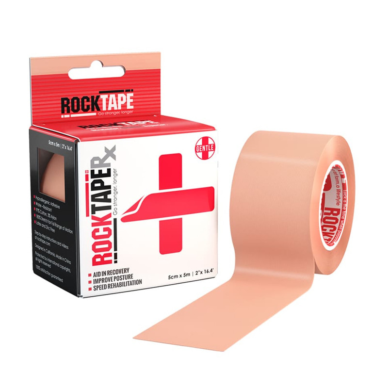 Кинезиотейп RockTape RX для ніжної шкіри, 5м*5см