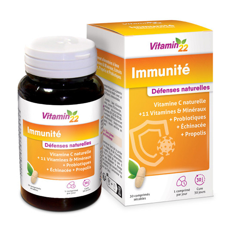 Вітаміни для дорослих Vitamin“22 Immunite 30 таб Дорослі вітаміни для імунітету Комплекс вітамінів