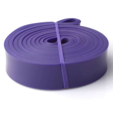 Стрічка еспандер Фіолетовий 3.2х208 см 45 кг Резинка для спорту Гімнастична резинка для розтяжки