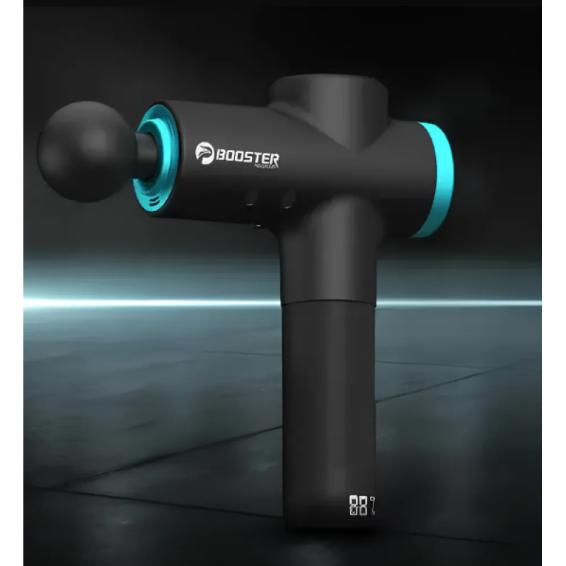 Перкусійний масажний пістолет Booster M2-B 24V Масажер для спини пістолет Ударний пістолет для масажу