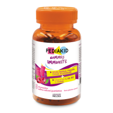 Вітаміни жувальні для імунітету Pediakid Gommes Immunite від 3 років 60 шт Комплекс вітамінів для дітей