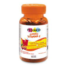 Вітаміни жувальні з вітаміном С Pediakid Gommes Vitamine C від 3 років 60 шт Дитячі жувальні вітаміни