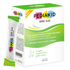 Стіки від здуття живота Pediakid від 0 міс 12 шт Порошок від здуття живота для немовлят Стік від газиків
