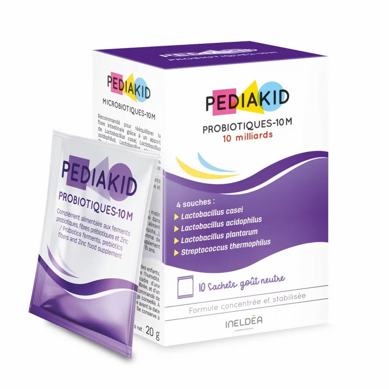Саше пробіотики Pediakid Probiotiques-10M 0т 6 міс 10 шт Дитячий пробіотичний комплекс у формі порошку