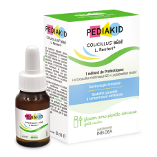 Краплі від коліків Pediakid Colicillus Bebe L. Reuteri + 8 мл Дитячі краплі від животика Педіакід від коліків