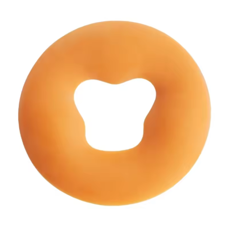 Подушка для масажу Dawndesslo Силікон Помаранчевий 27х27 см Силіконова подушка для масажу обличчя