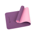 Тренажерний килимок TPE, 183x61x0,6 см - фіолетовий (двошаровий)