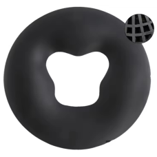 Подушка для масажу Dawndesslo Силікон Чорний 27х27 см Силіконова подушка для масажу обличчя