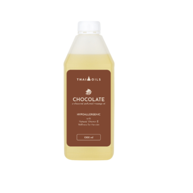 Масажна олія Thai Oils Chocolate 1000 мл Універсальна масажна олія Ароматна масажна олія