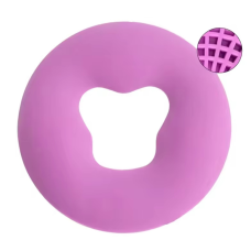 Подушка для масажу Dawndesslo Силікон Рожевий 27х27 см Силіконова подушка для масажу обличчя