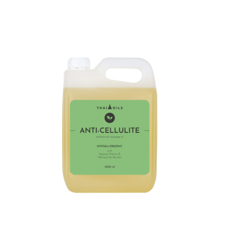 Масажна олія Thai Oils Anti-cellulite 3000 мл Антицелюлітна олія для масажу Олія професійна