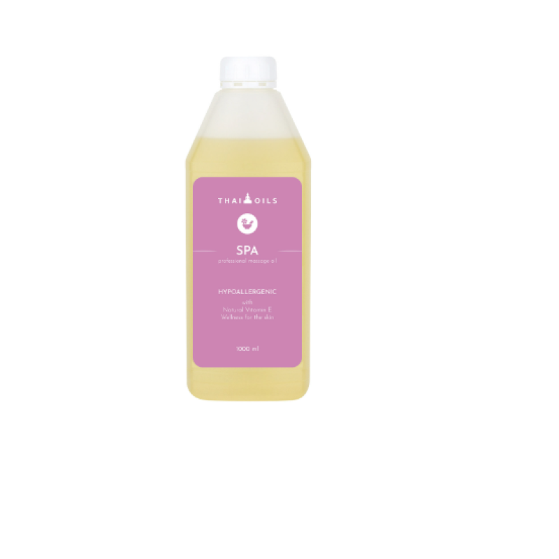 Масажна олія Thai Oils Spa 1000 мл Масажна олія для розслаблення Ароматна масажна олія