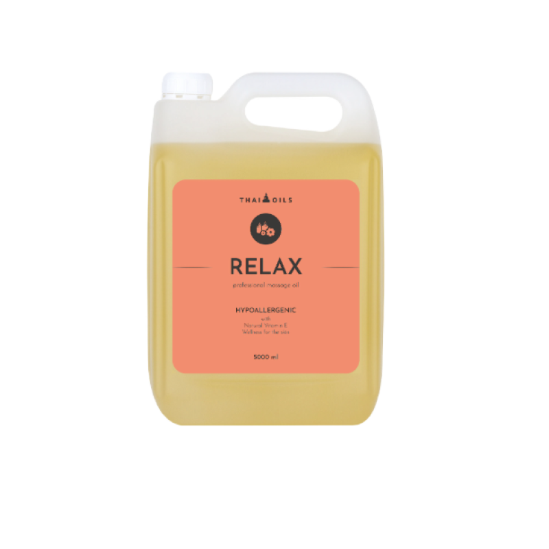 Масажна олія Thai Oils Relax 5000 мл Олія для всіх видів масажу Олія для масажу