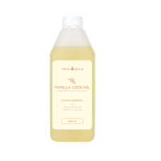 Масажна олія Thai Oils Vanilla cocktail 1000 мл Зволожувальна масажна олія Ароматизована олія