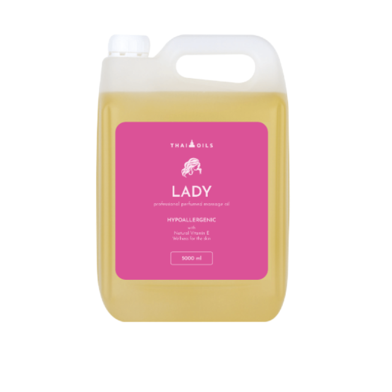 Масажна олія Thai Oils Lady 5000 мл Гіпоалергенна парфумована масажна олія