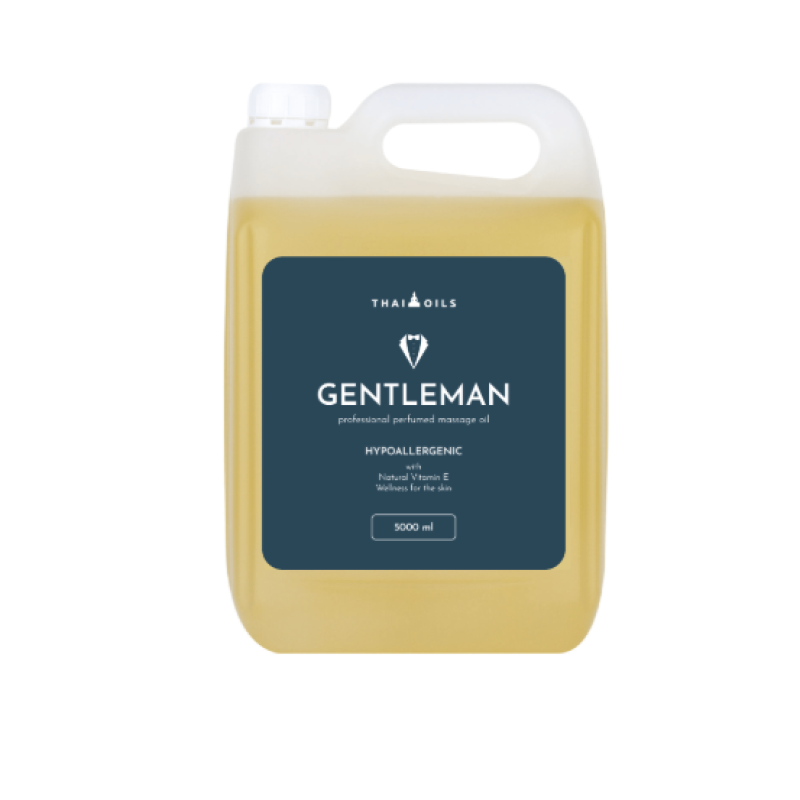 Масажна олія Thai Oils Gentleman 5000 мл Масажна олія для чоловічого масажу